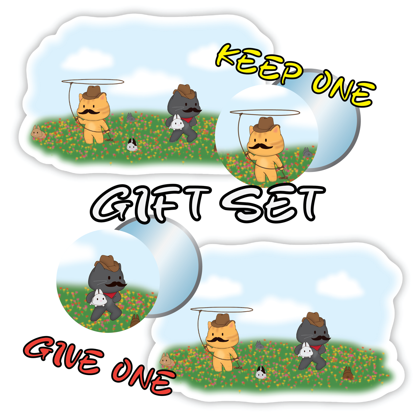 Kitty Corral Gift Set